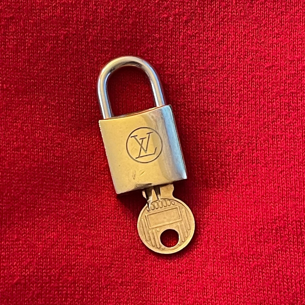 Louis Vuitton Brass Lock and Key #210